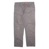 DICKIES Mens Trousers Grey Slim Tapered W34 L30
