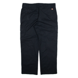 DICKIES Cargo Mens Trousers Black Regular Straight W38 L30