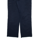 DICKIES Cargo Womens Trousers Blue Regular Straight W36 L31