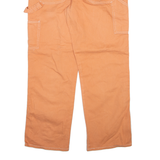 DICKIES Carpenter Womens Trousers Orange Relaxed Straight W34 L31