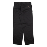 DICKIES 874 Workwear Mens Trousers Black Regular Straight W30 L28