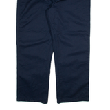 DICKIES Mens Trousers Blue Regular Straight W44 L31