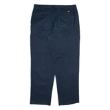 DICKIES Mens Trousers Blue Relaxed Straight W38 L32