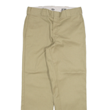 DICKIES 874 Workwear Mens Trousers Beige Regular Straight W31 L29