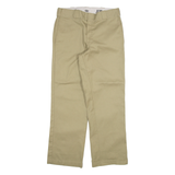 DICKIES 874 Workwear Mens Trousers Beige Regular Straight W31 L29