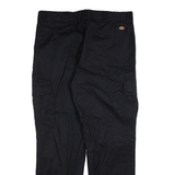 DICKIES Cargo Mens Trousers Black Regular Straight W38 L32