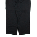 DICKIES Womens Trousers Black Relaxed Straight W38 L26