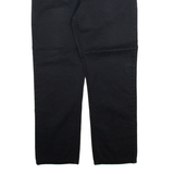 DICKIES Mens Trousers Black Regular Straight W36 L30