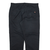 DICKIES Mens Trousers Black Regular Straight W36 L30