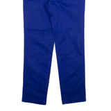 TOMMY HILFIGER Womens Trousers Blue Slim Straight W32 L30