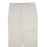 NIKE Mens Trousers Grey Regular Straight W36 L32