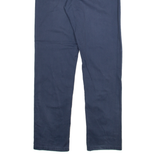 KANGOL Mens Trousers Blue Slim Straight W32 L31