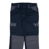 DICKIES Mens Trousers Blue Relaxed Straight W34 L30