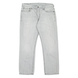 LEVI'S 511 Jeans Mens Grey Skinny Straight W38 L30