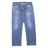 LEVI'S 751 Jeans Mens Blue Regular Straight Stone Wash W36 L27