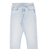 LEVI'S 501S Jeans Premium Womens Blue Skinny Straight Stone Wash W25 L28