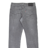 LEVI'S 502 Jeans BIG E Mens Grey Regular Tapered W31 L32