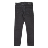 LEVI'S 512 BIG E Jeans Mens Black Slim Tapered W31 L29