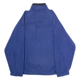 ST BERNARD Mens Fleece Blue 1/4 Zip 90s XXS