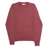 DIESEL Mens Jumper Red Crew Neck Tight Knit M