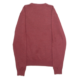 DIESEL Mens Jumper Red Crew Neck Tight Knit M