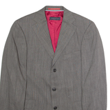 TOMMY HILFIGER Mens Blazer Jacket Grey Wool M