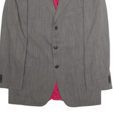 TOMMY HILFIGER Mens Blazer Jacket Grey Wool M