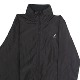 KANGOL Mens Jacket Black Hooded L