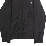 KANGOL Mens Jacket Black Hooded L