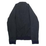 BEN SHERMAN Mens Lined Jacket Black Canvas S