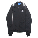 ADIDAS ORIGINALS Womens Track Jacket Black UK 8
