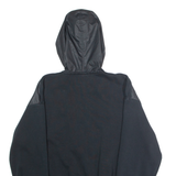 NIKE Womens Pullover Jacket Black Hooded S