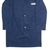 Locher Hauser Gruppe Swiss Mens Workwear Coat Blue Twill S