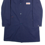SPILAG Elco Swiss Mens Workwear Coat Blue Twill L