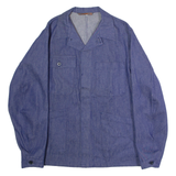LUTTEURS Swiss Mens Workwear Jacket Blue M