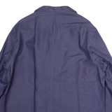MARSUM Swiss Mens Workwear Jacket Blue Twill L