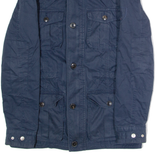 TOMMY HILFIGER Womens Parka Coat Blue L