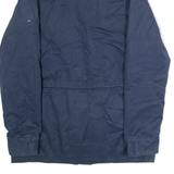 TOMMY HILFIGER Womens Parka Coat Blue L