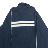 NIKE Mens Track Jacket Blue Striped S