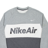 NIKE AIR Mens Sweatshirt Grey S