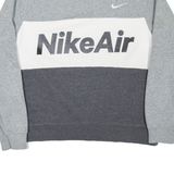 NIKE AIR Mens Sweatshirt Grey S