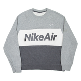 NIKE AIR Mens Sweatshirt Grey S