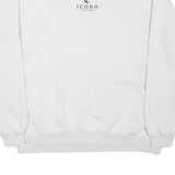ICONO Mens Sweatshirt Grey 2XL
