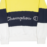 CHAMPION Mens Sweatshirt Yellow M