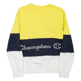 CHAMPION Mens Sweatshirt Yellow M