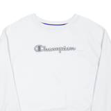 CHAMPION Mens Sweatshirt White L