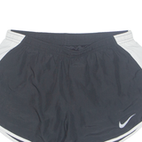 NIKE Dri-Fit Mesh Lined Womens Sports Shorts Black XS W26