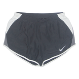 NIKE Dri-Fit Mesh Lined Womens Sports Shorts Black XS W26