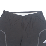 ADIDAS Lined Womens Sports Shorts Black L W34