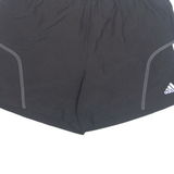ADIDAS Lined Womens Sports Shorts Black L W34